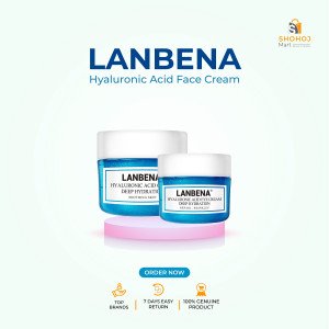 LANBENA® HYALURONIC ACID FACE CREAM (40g) - Deep Hydration & Soothing Skin