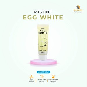 Mistine Egg White Peel Off Facial Mask - 85g