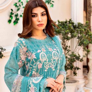 Noors Aabish Luxury Chiffon Cutwork