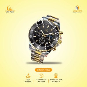 OLEVS 2870 Stainless Steel Waterproof Quartz Watch