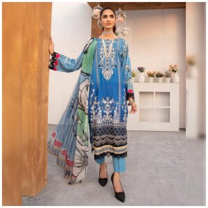 MayaNaz Signature by noor Lawn Unstitched three piece